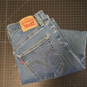 Levi's Ribcage Straight Leg Jeans